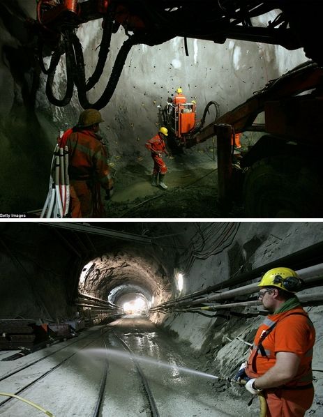 Το μεγαλύτερο τούνελ του κόσμου θα ενώνει Ζυρίχη – Μιλάνο σε 2 ώρες και 50 λεπτά!! (Pics)