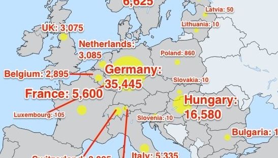 Ο πραγματικός παγκόσμιος χάρτης μετανάστευσης!! (Photo)