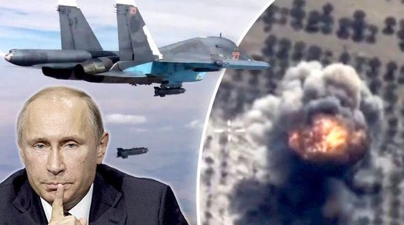 russia bombs isis