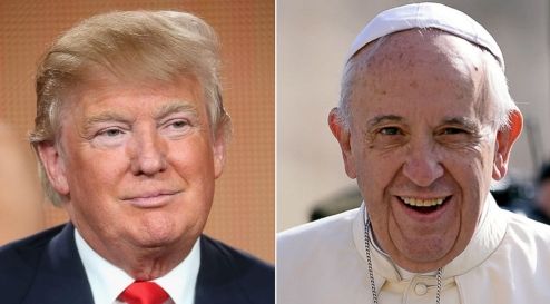 pope francis trump