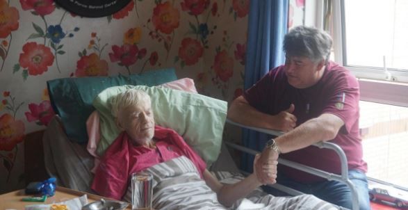 left hospital to smoke less marijuana cigarette