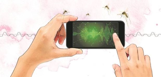application warns for mosquitoes