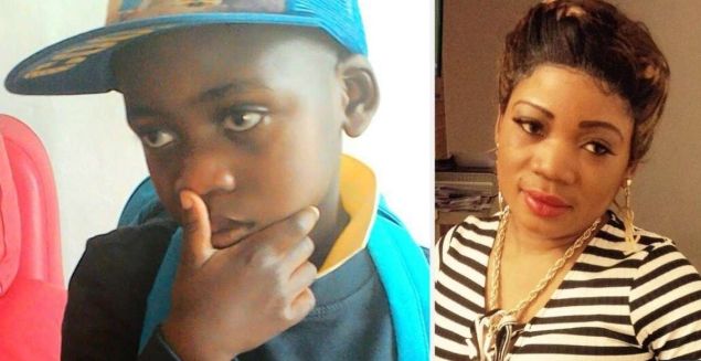 boy die from starving over his mother body