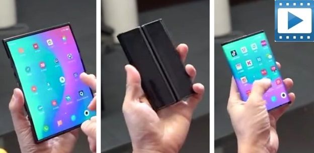 Xiaomi prototype folds from a tablet into a phone