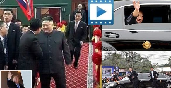 terrified-looking aide sprints down red carpet after missing