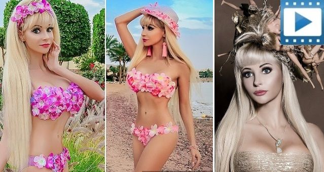 Russian Barbie look-a-like