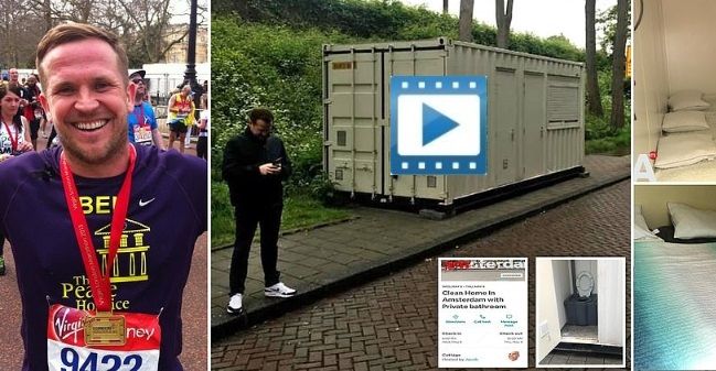 British Tottenham Hotspur fan is shocked to discover his £100-a-night room