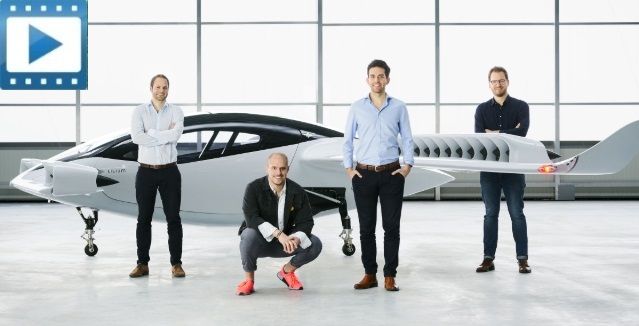 The Lilium Jet five seater all-electric air taxi