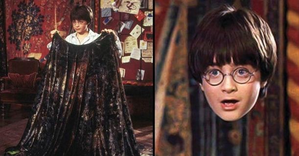 harry potter invisibility cloak