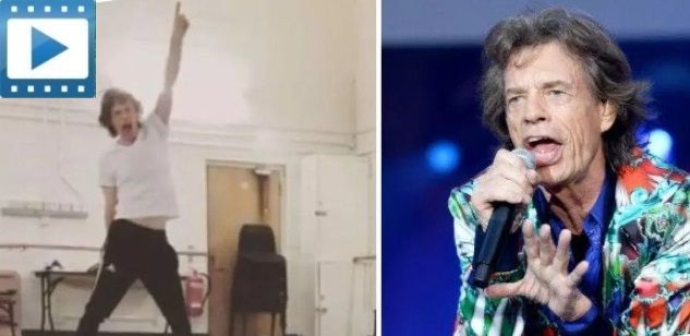 mick jagger dancing after surgery