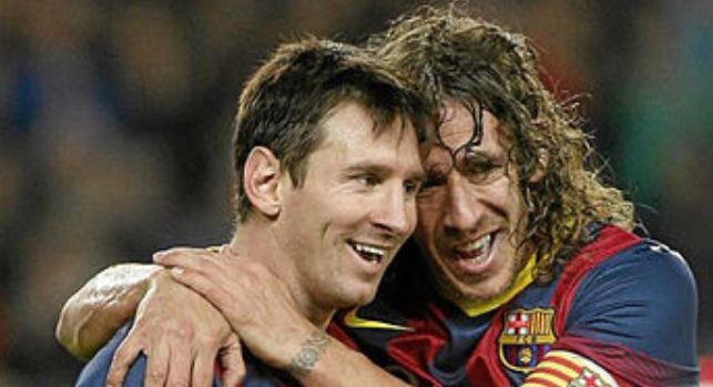 carles puyol messi