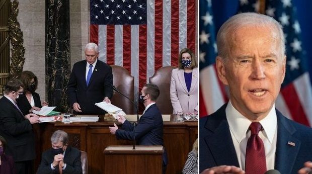 Congress certifies Joe Biden as next US president