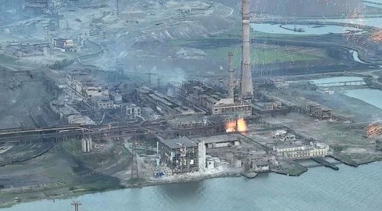 Azovostal underway in Mariupol laimitomos.com laimitomos news cyprus