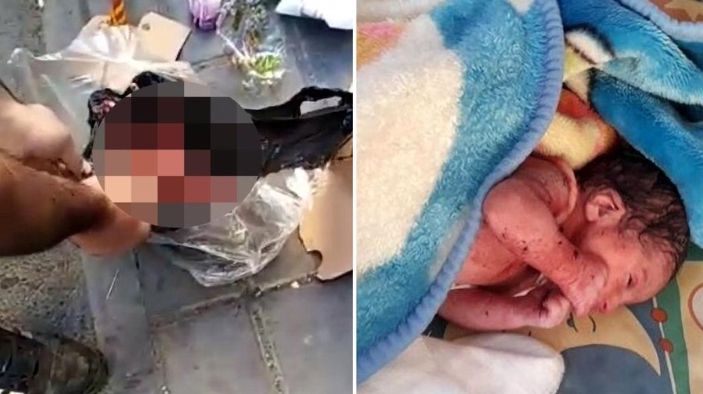 Συγκλονιστικό βίντεο! H στιγμή της διάσωσης εγκαταλελειμμένου νεογέννητου από τα σκουπίδια!